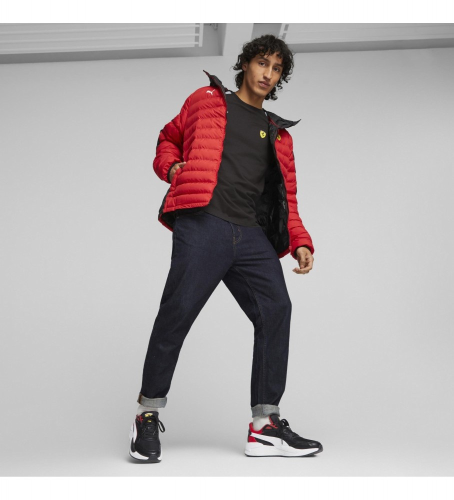Casaco acolchoado Puma Ferrari Race MT7 Ecolite, vermelho