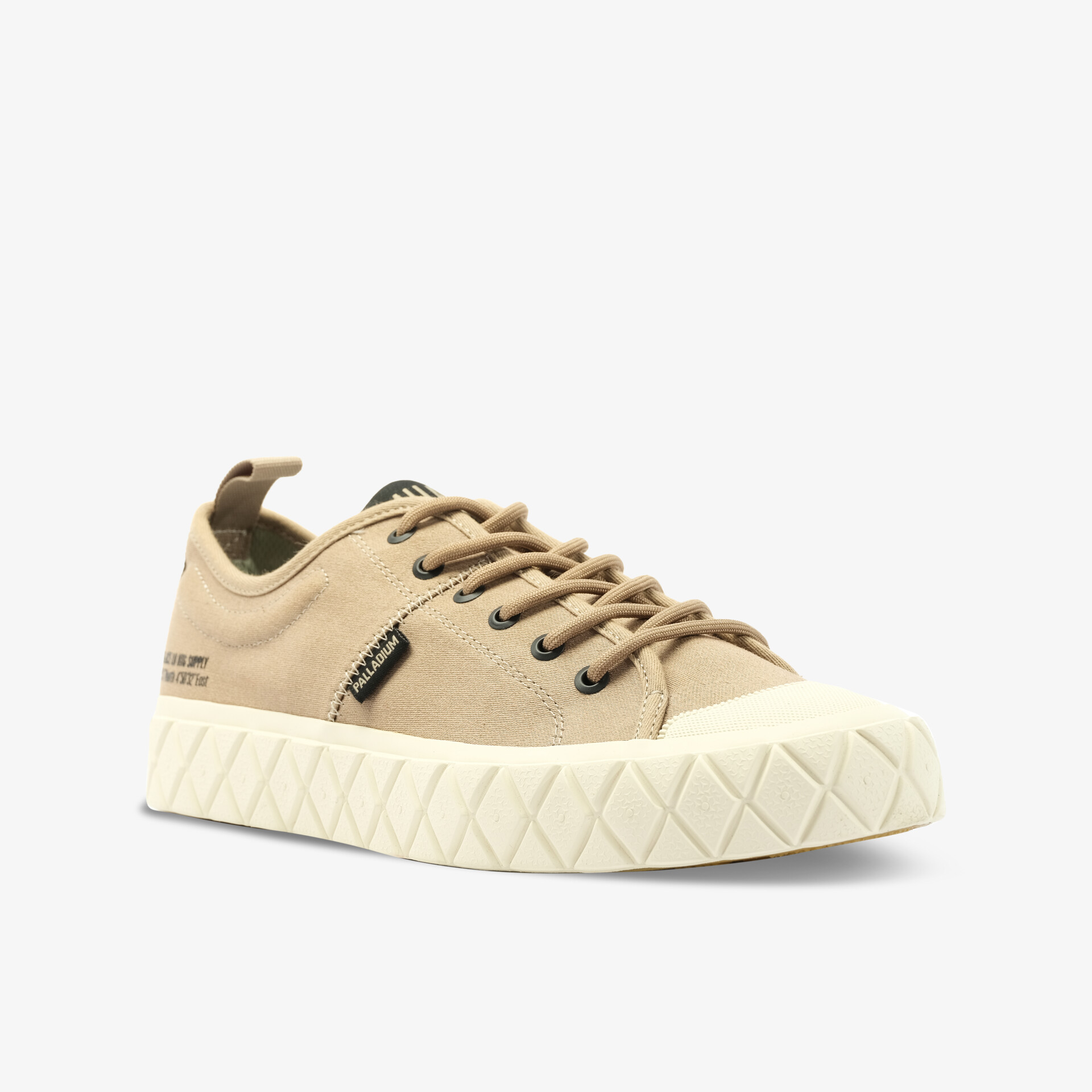 PALLADIUM PALLA ACE LO SUPPLY Herren Leinenschuhe beige