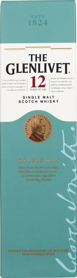 THE GLENLIVET 12 YEARS DOUBLE OAK 70CL