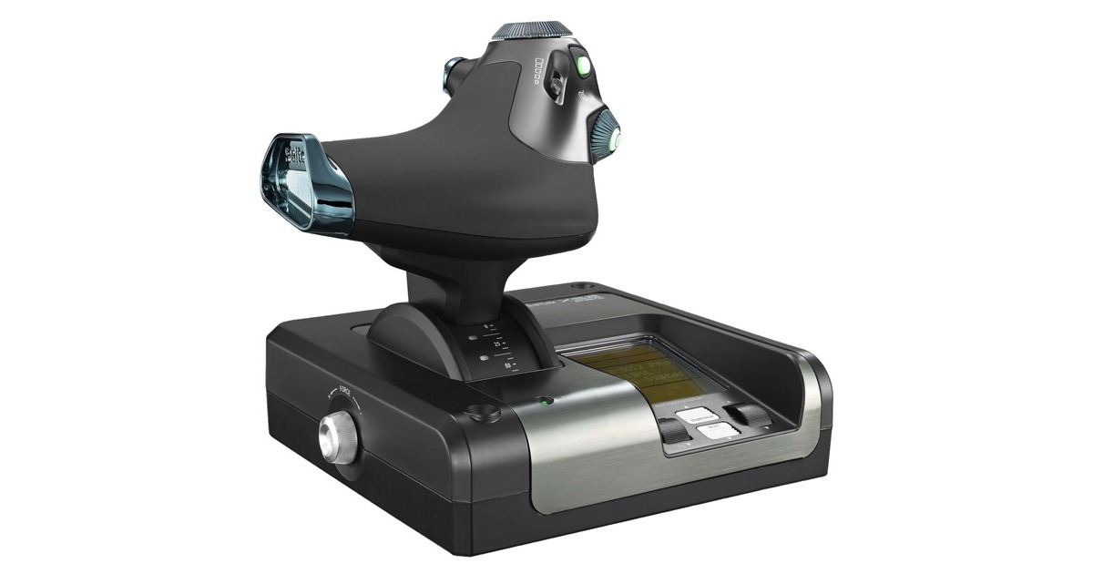 Logitech GSaitek Pro Flight X52 Pro Flight System gaming hotas
