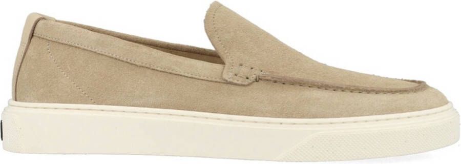 Woolrich Boat Slip On Heren Loafers Instappers Heren Beige +