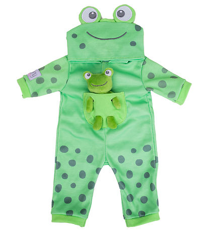 Tiny Treasures Puppenkleidung - Froggy All-In-One