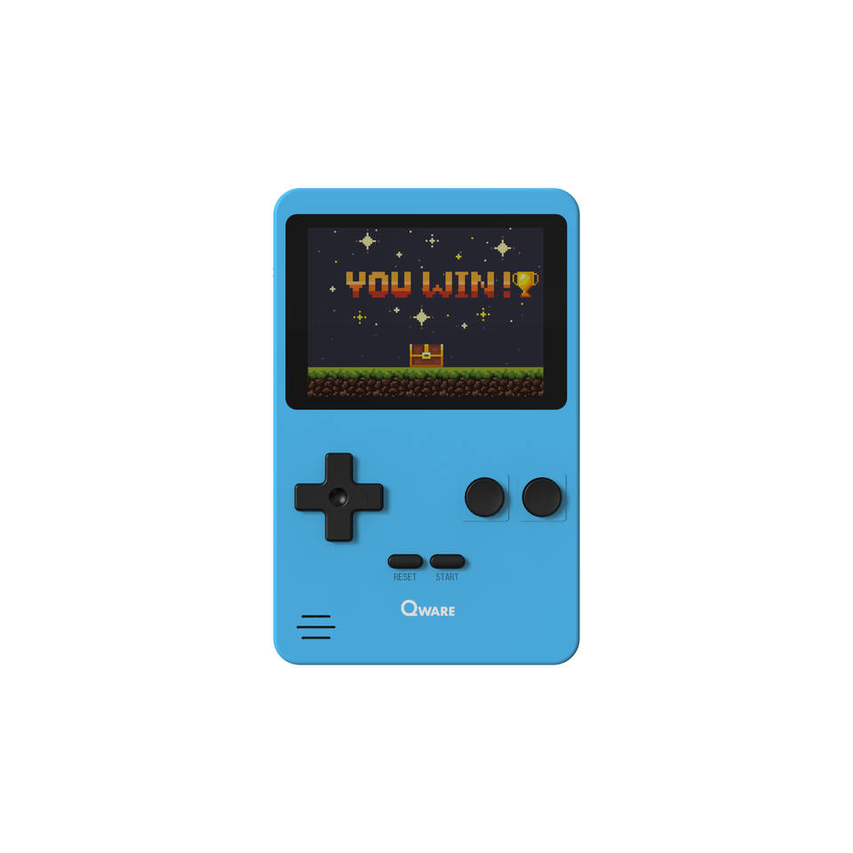 Qware Retro Gamer - blauw