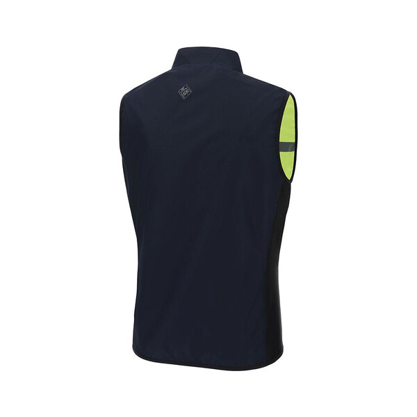 Tucano Urbano - Gilet haute visibilité Nano Switch Noir / Jaune fluo
