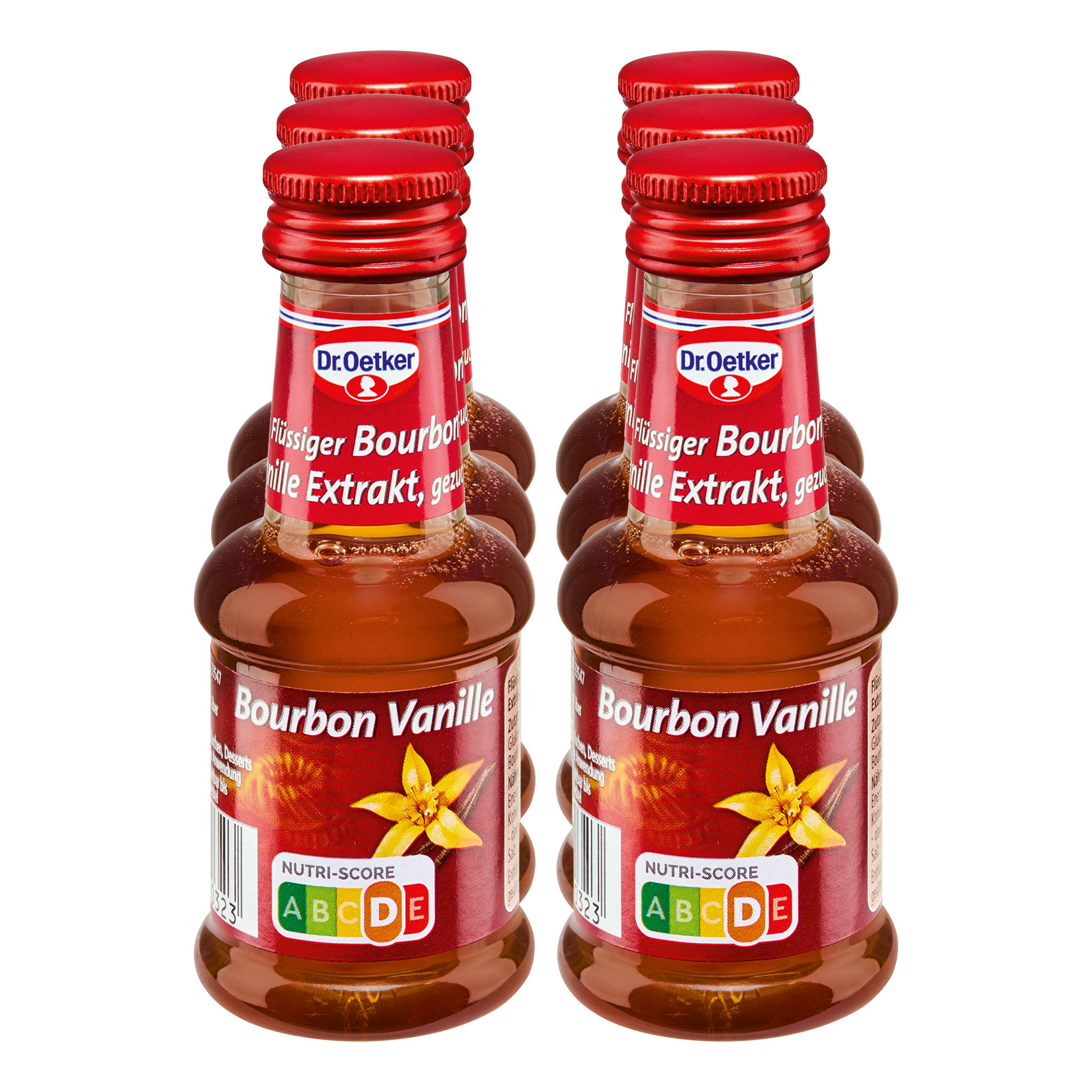 Dr. Oetker Bourbon-Vanille Extrakt 35 ml, 6er Pack