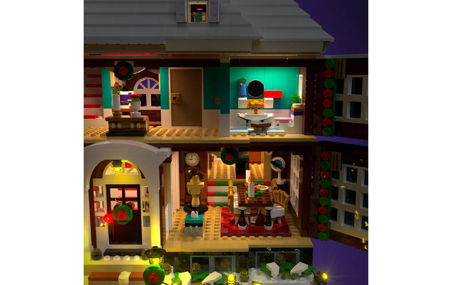 LED-Licht-Set für LEGO® LMB 2.0 für 21330 Home Alone<br>Beleuchtungs-Kit