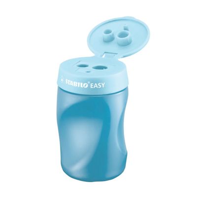 STABILO Easysharpener - Taille crayon - 3 trous - pour droitier - bleu