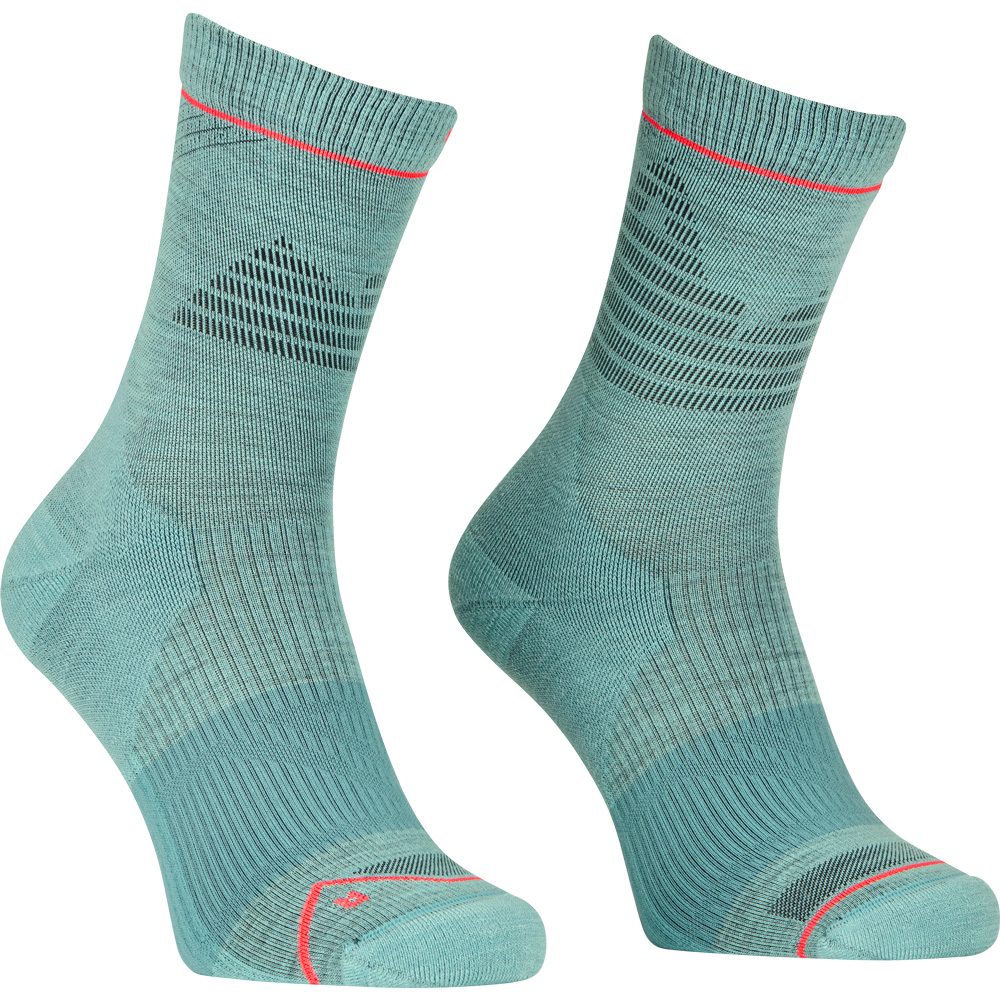 ORTOVOX Alpine Pro Comp Mid Socken Damen aquatic ice