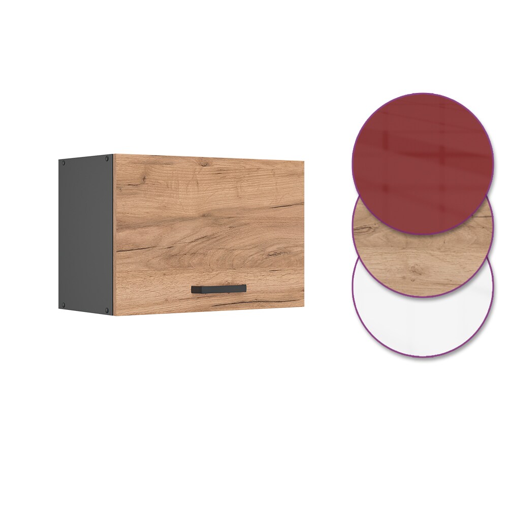 VICCO Küchenschrank Hängeschrank 60 cm flach R-Line Anthrazit