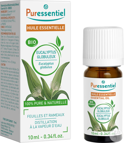 Puressentiel Eucalyptus Globuleux Bio Huile Essentielle 10ml
