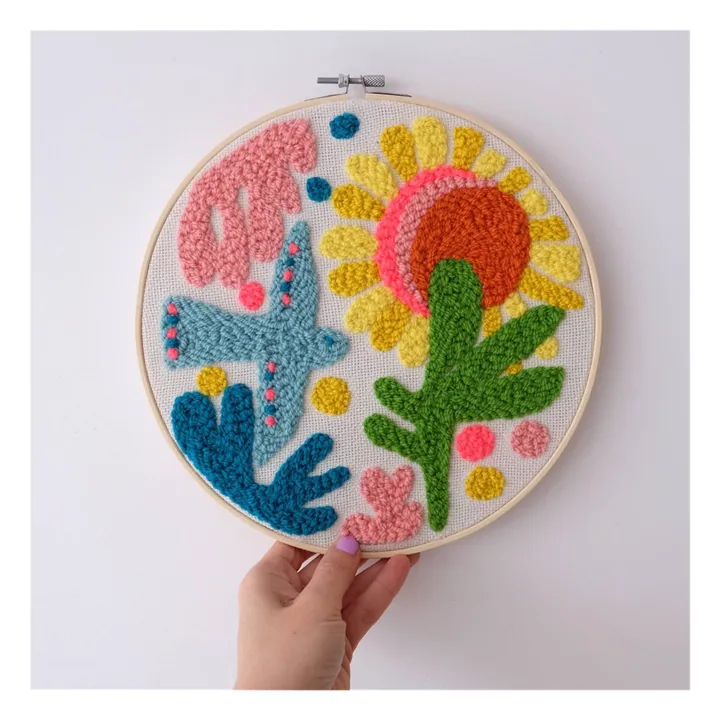 Chaumière Oiseau Kit DIY Punch needle Eden