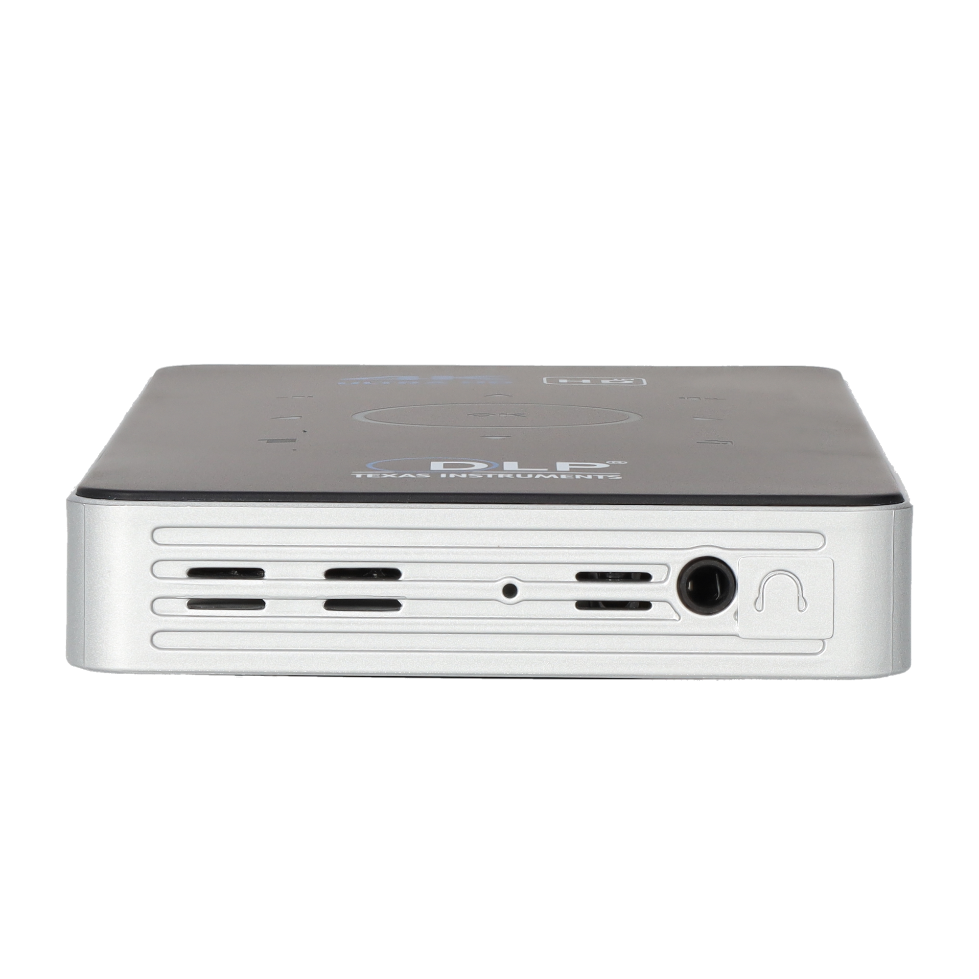 Mini DLP LED Projektor 1080p 4K Full-HD Support Outdoor Beamer (1500LM) mit Android / HDMI / MicroSD / WiFi / Bluetooth / Apple Airplay   Akku