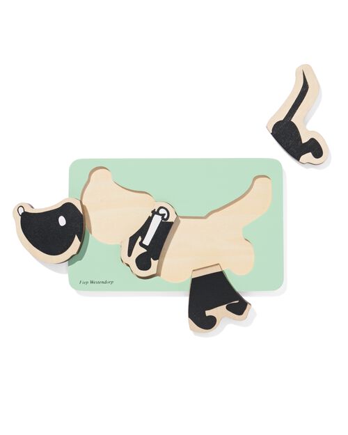 puzzle en bois incrusté 14cm Takkie