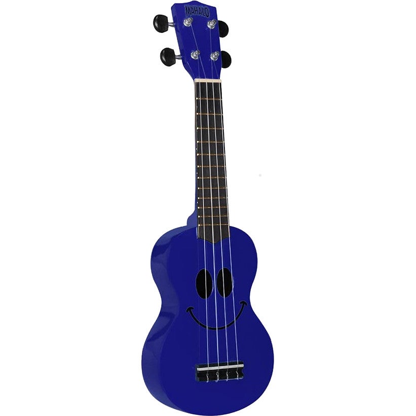 Mahalo USMILE/BU Smiley sopraan-ukelele blauw