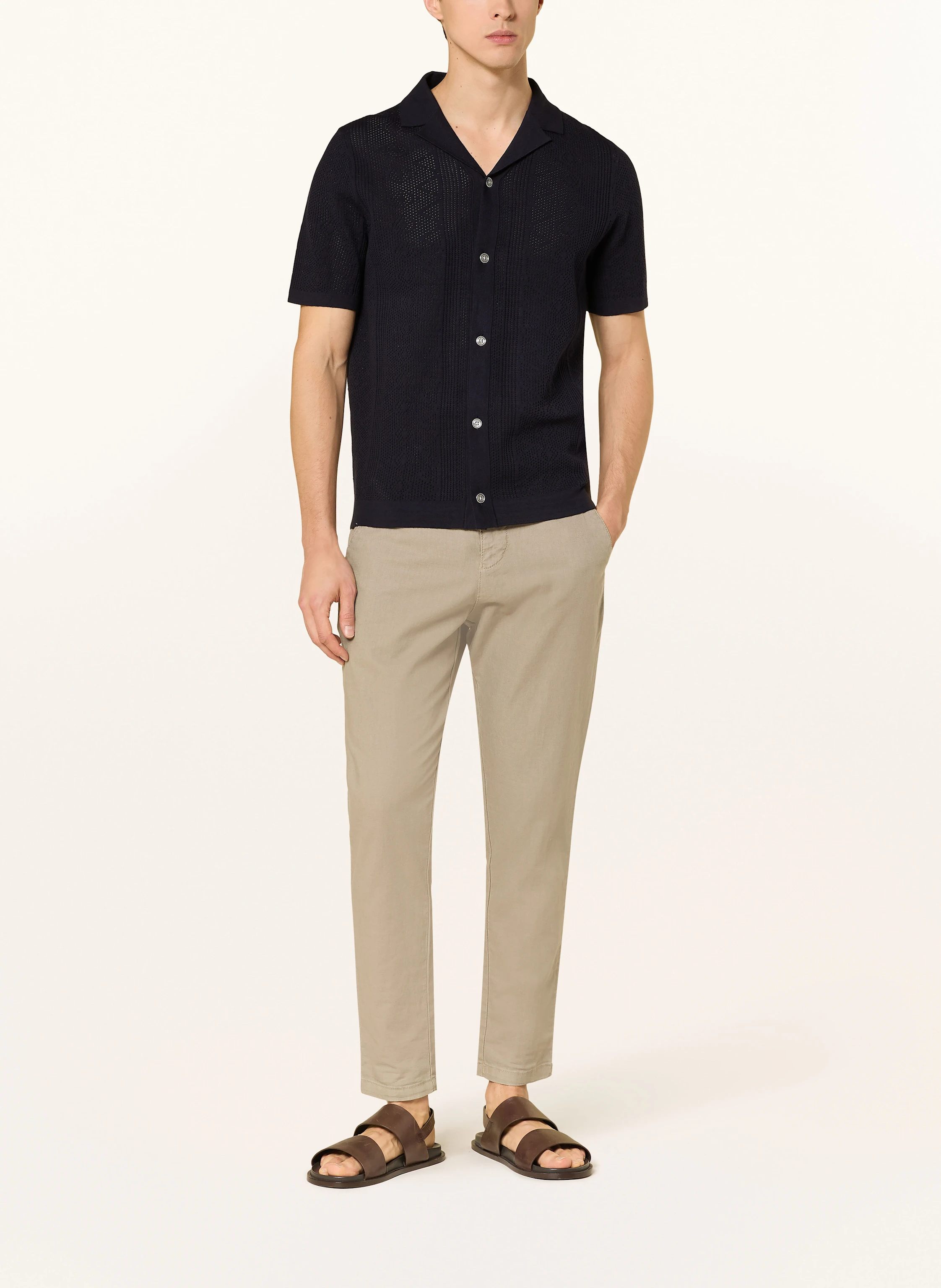 REISS Strickhemd KIPLING Regular Fit