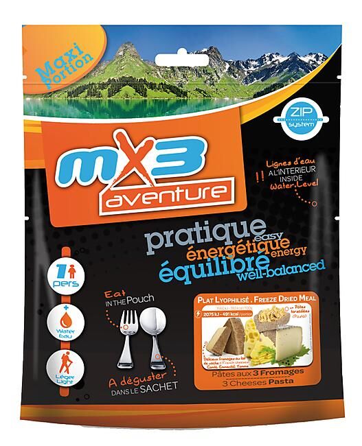 MX3 NUTRITION - PATES AUX 3 FROMAGES