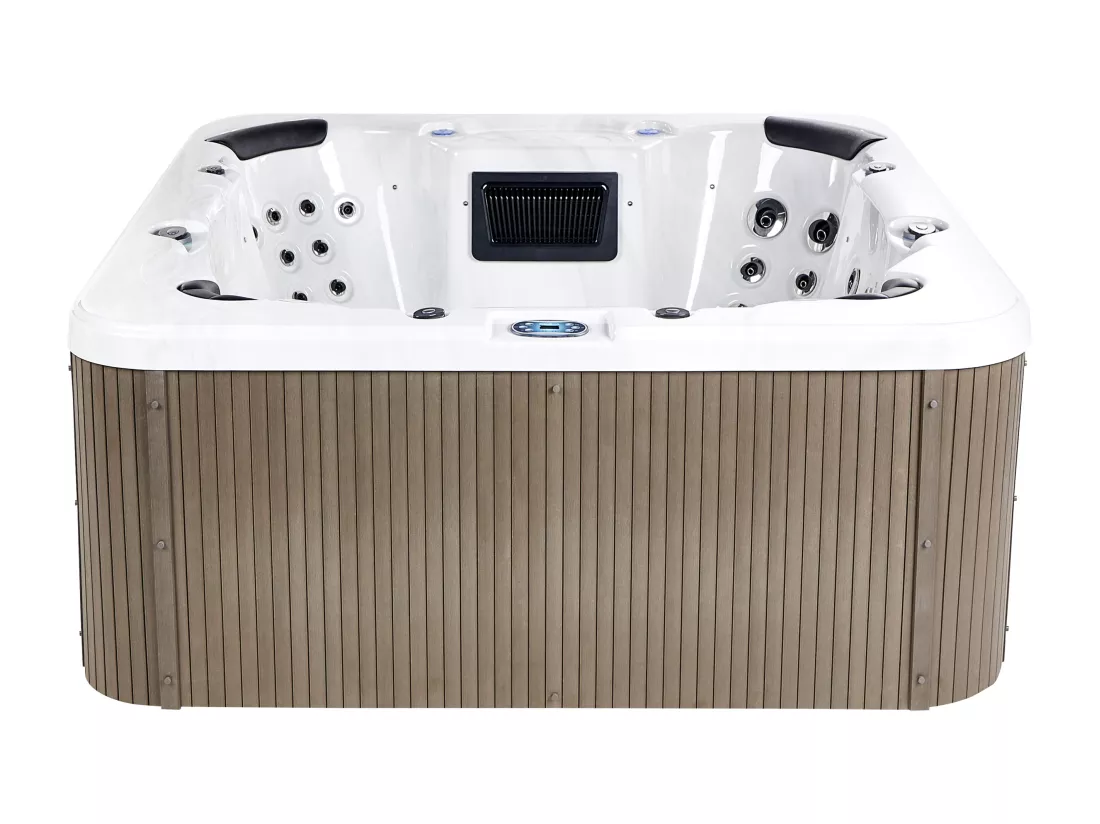 Spa d'extérieur avec LED VILLARRICA Blanc