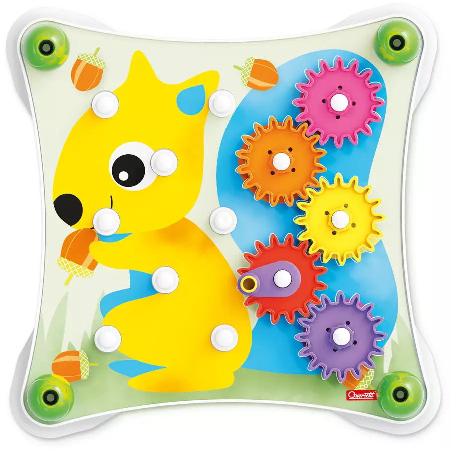 Quercetti Peggy Gears Bausatz mit Zahnrädern