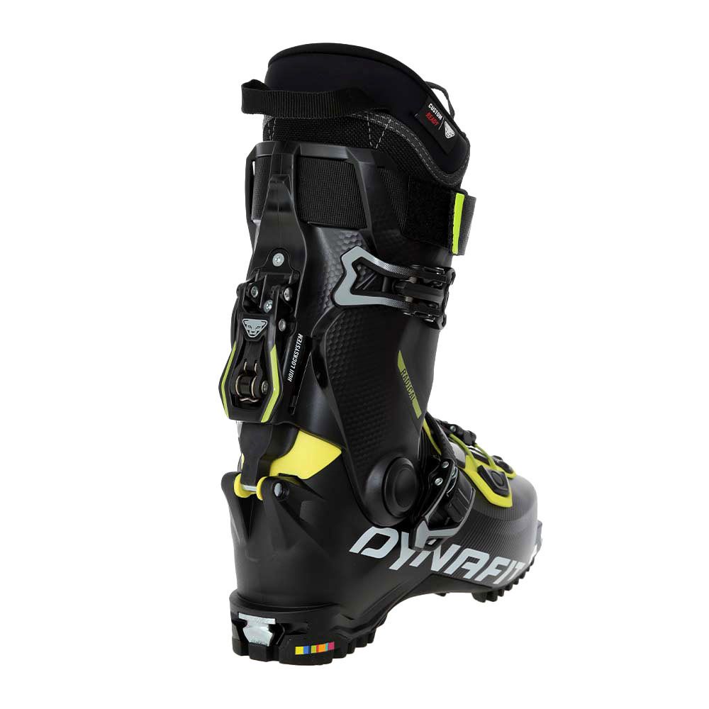 Dynafit RADICAL - Chaussures ski randonné black/neon yellow