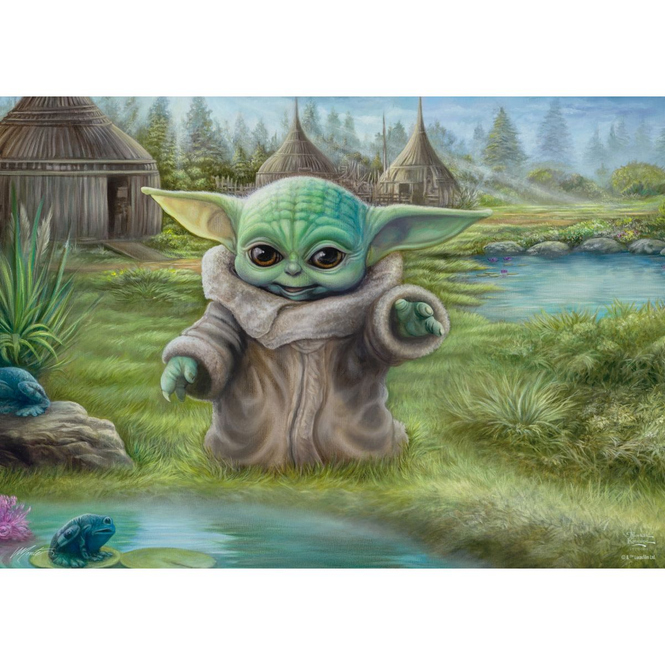 Star Wars - 1000 Teile Puzzle - The Mandalorian - Grogu - Das Kind
