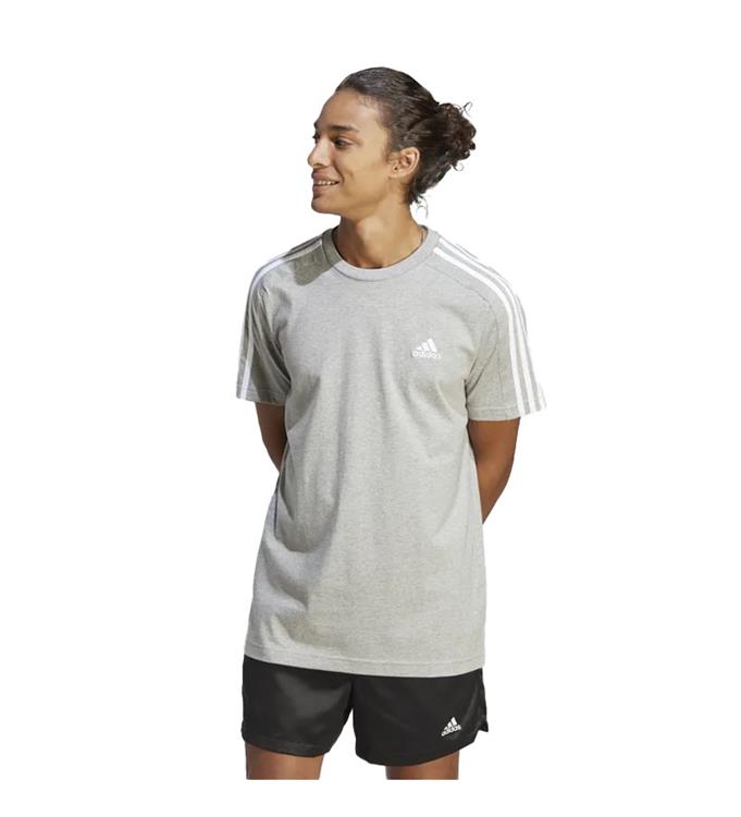 adidas Men Essentials Single Jersey 3-Stripes T-Shirt