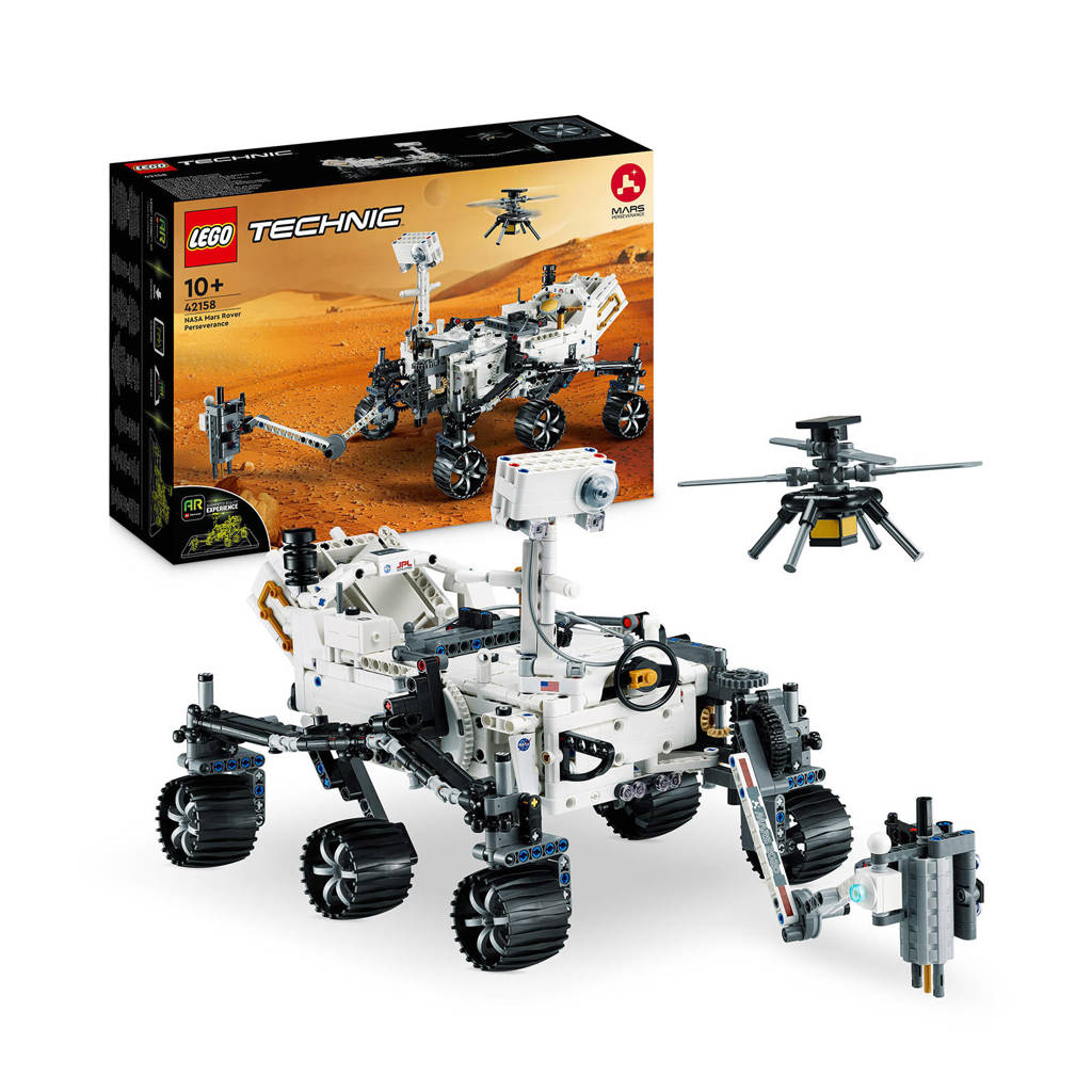 Een mechanisch meesterwerkNASA Mars Rover Perseverance Ruimte Wetenschap Speelgoed Met AR App 42158