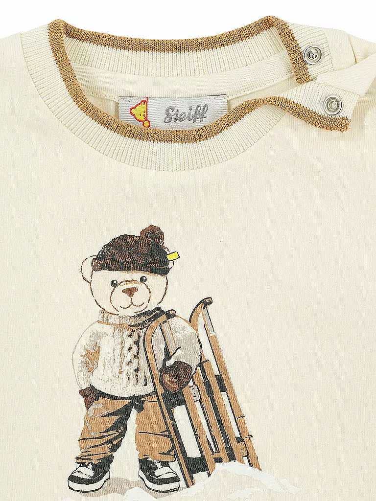STEIFF Baby Langarmshirt  creme