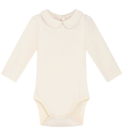 Hust and Claire Body L/æ - Wolle/Bambus - Beate - Ecru