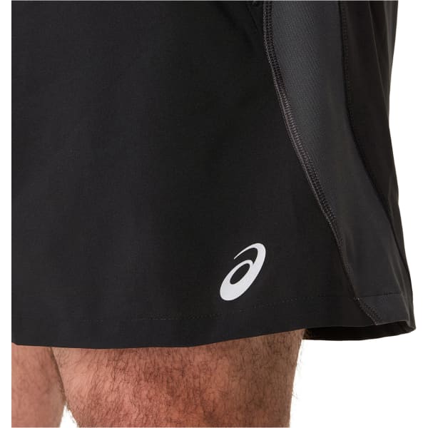 Short running ASICS ROAD 5IN SHORT PERFORMANCE BLACK/GRAPHITE GREY