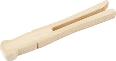 Tøjklemmer - L 9,5 CM - B 1,4 CM - 6 Stk