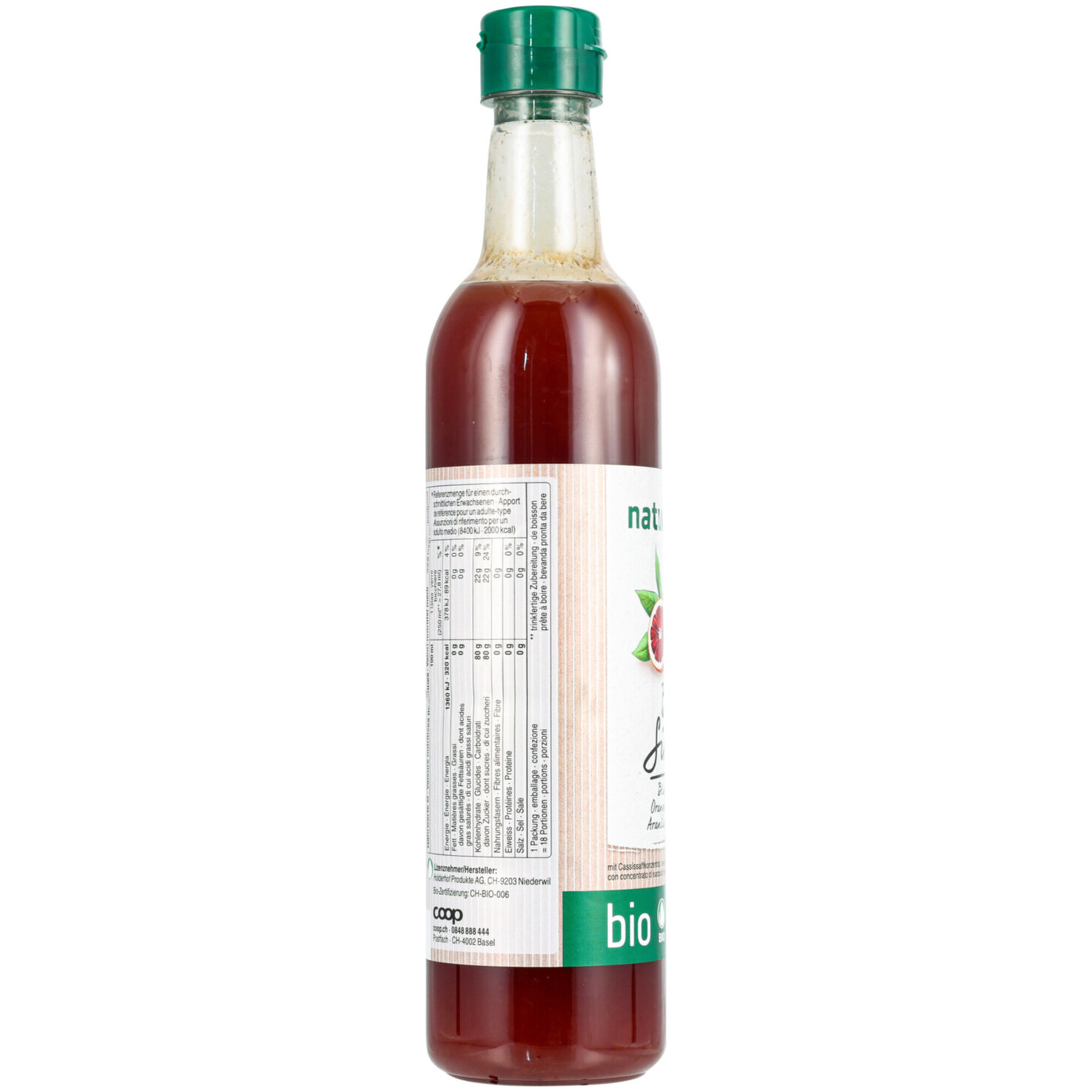 Naturaplan Bio Sirup Blutorange -50cl