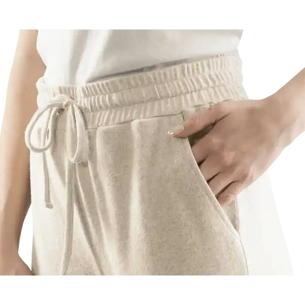 Strickhose beige-melange Gr. L (44 / 46)