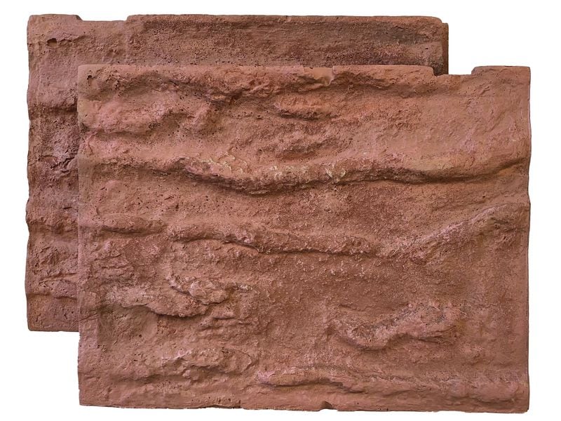 Repto Rückwand L Braun Terrarienrückwand im Wüstendesign