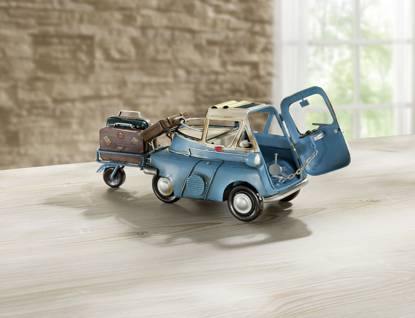BMW Isetta mit Anhänger