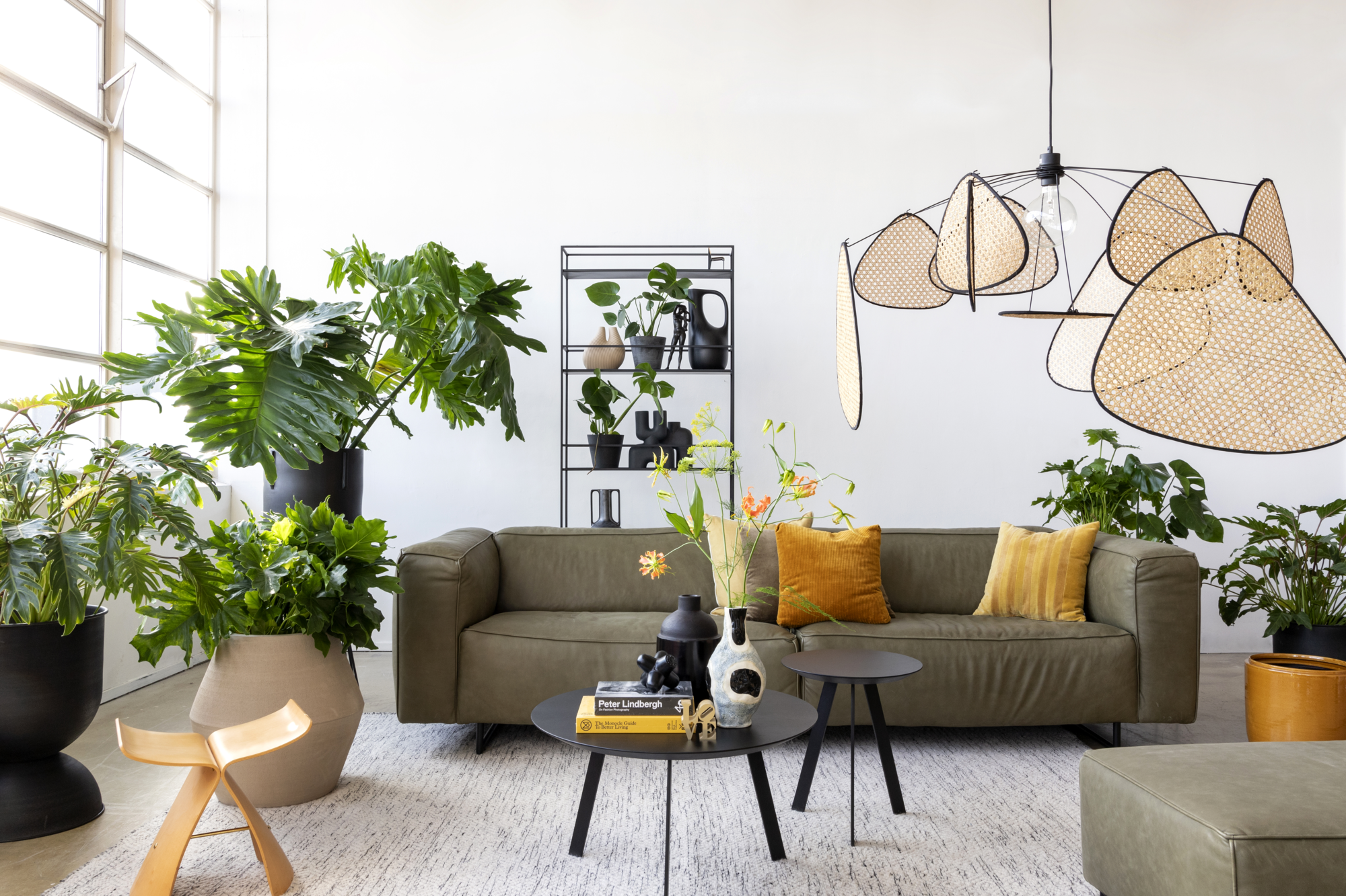 Hanglamp Screen Cannage naturel