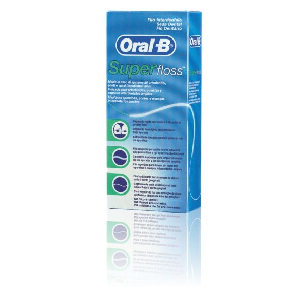 Oral-B Superfloss Fio Dentário x50
