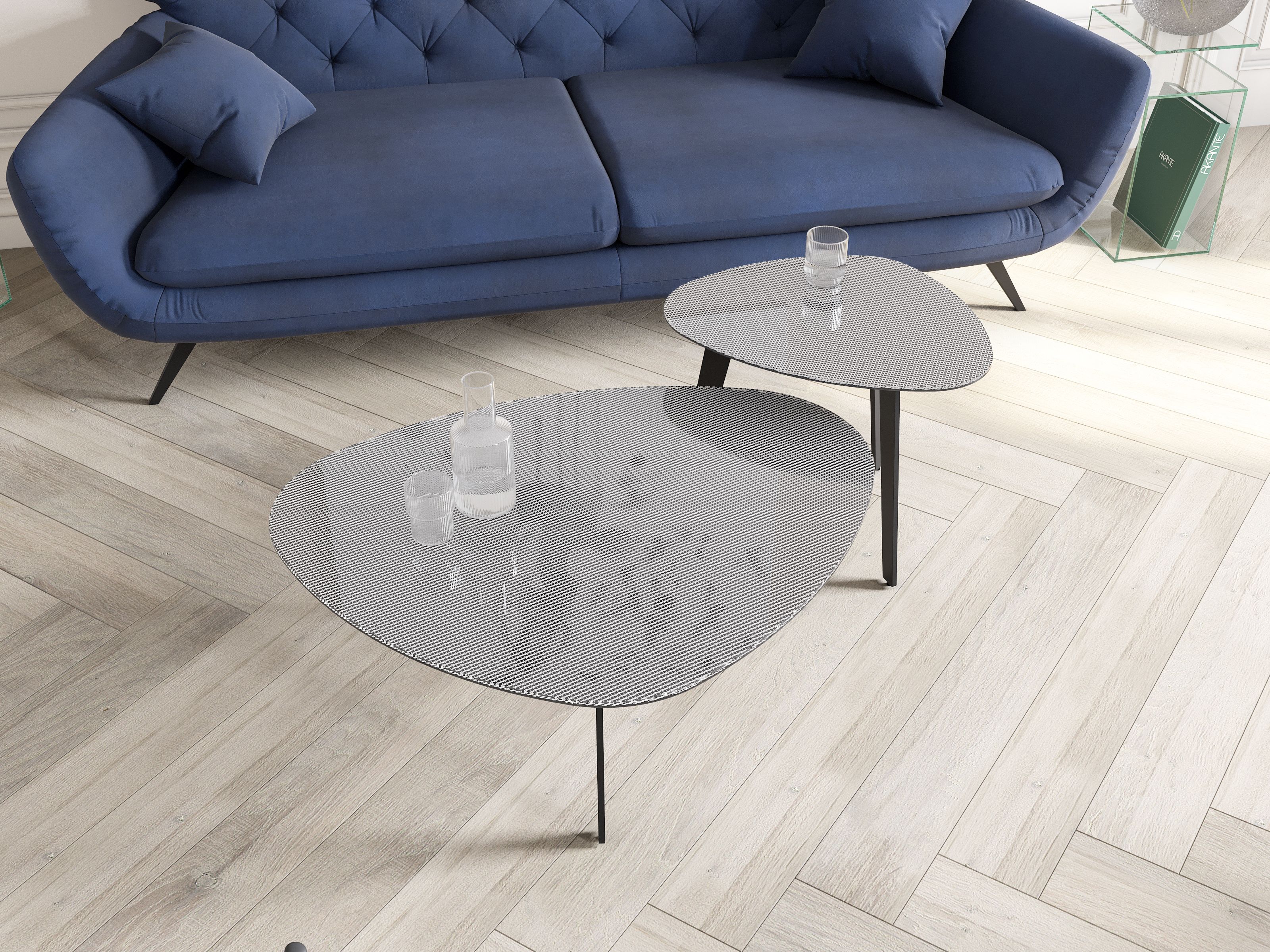 Salontafel Gevlochten Staal Tove