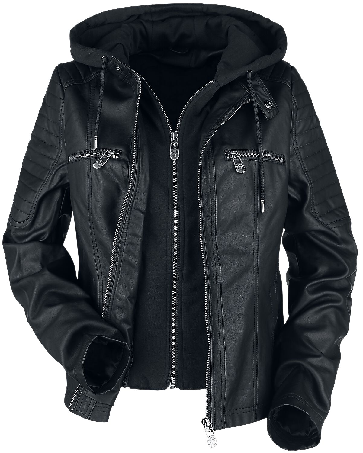 Road Tripping | Black Premium by EMP Veste en imitation cuir