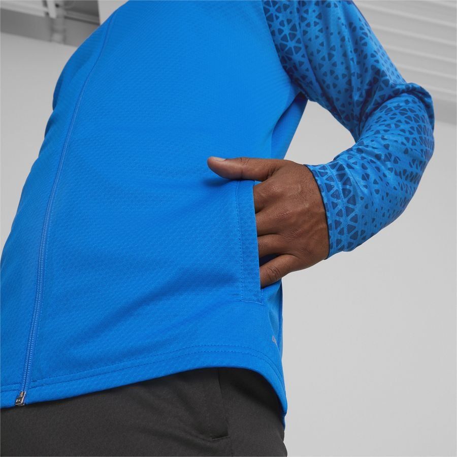 teamCUP Training Jacket Electric Blue Lemonade