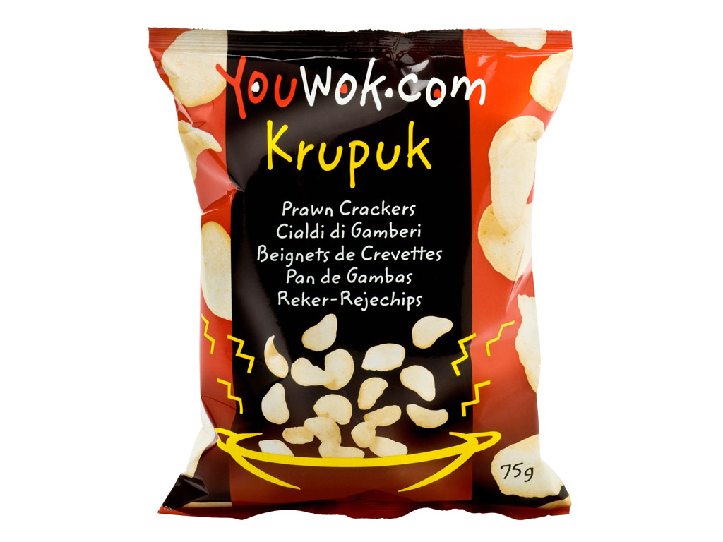 HÓSTIAS YOUWOK DE CAMARÃO 75G