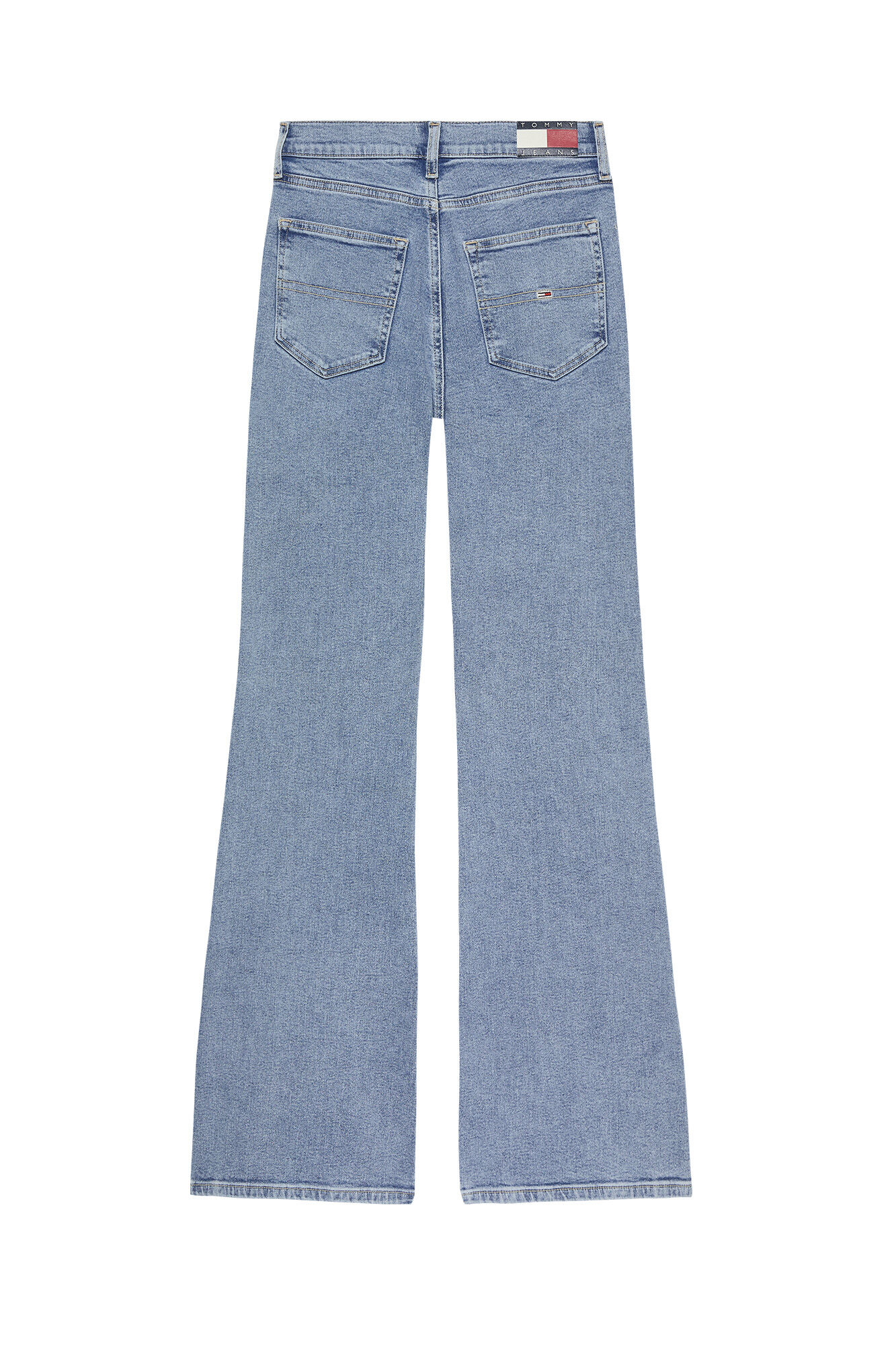 Calça jeans feminina de cintura alta da Tommy Jeans