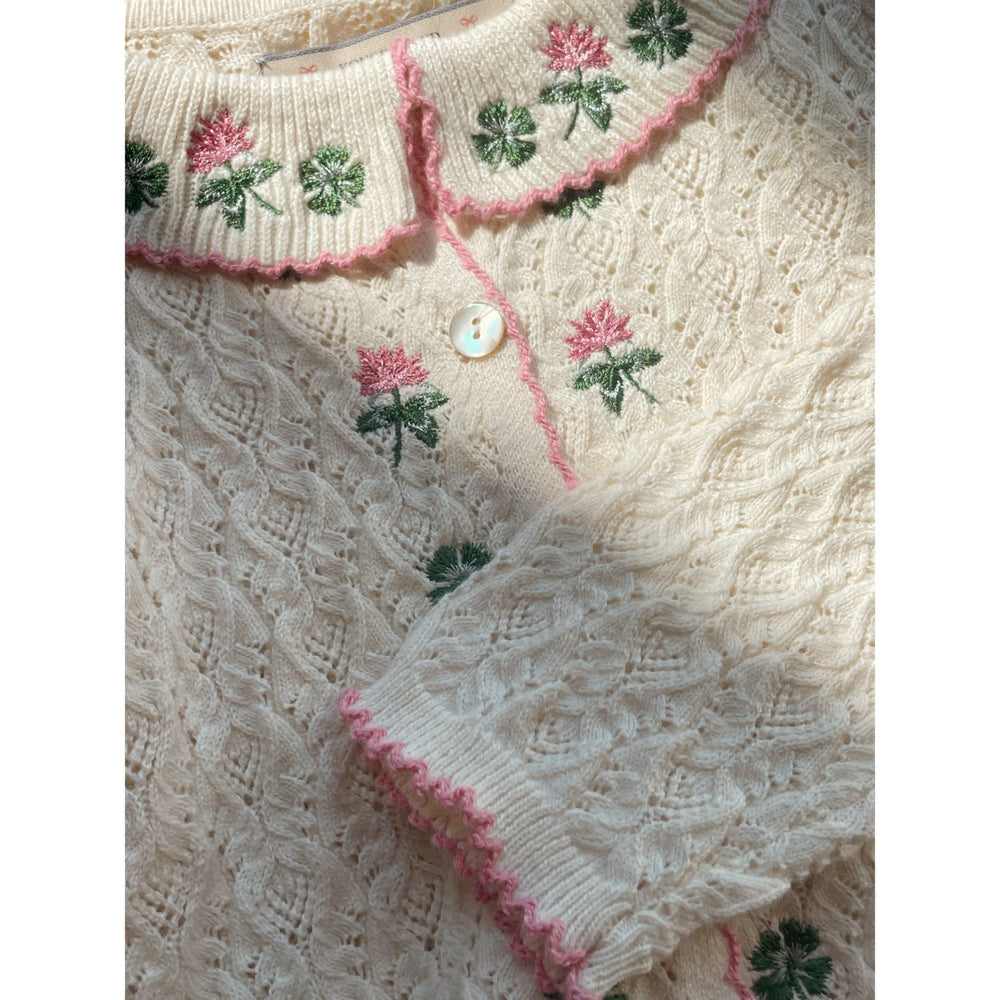 Køb Konges Sløjd Off White Rosier Cardigan