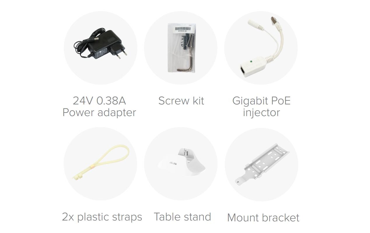 WLAN-Bridge Wireless Wire Kit, 200 m<br>60GHz-WLAN-Bridge Kit, Plug&Play