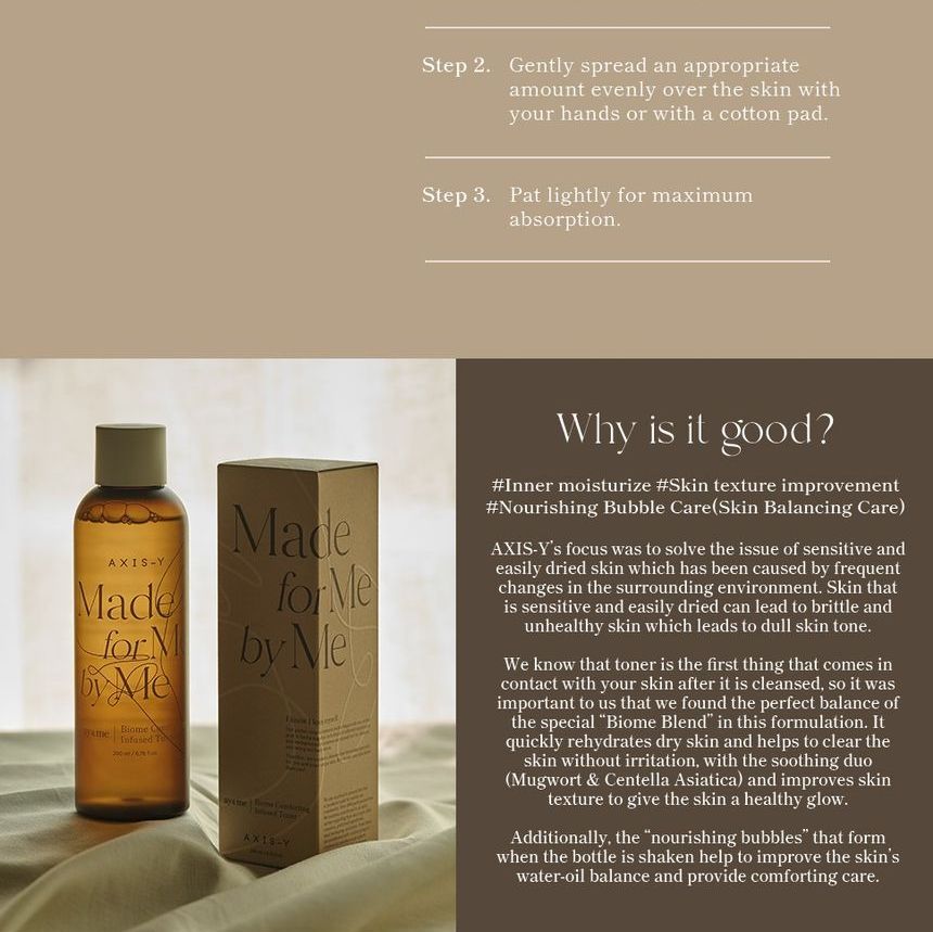 AXIS - Y - Biome Comforting Infused Toner