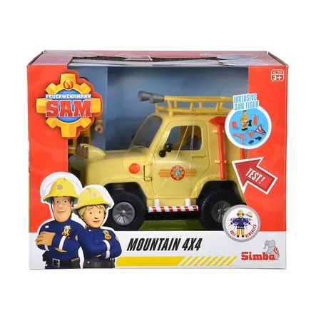 Simba Feuerwehrmann Sam 4x4 Geländewagen mit Figur