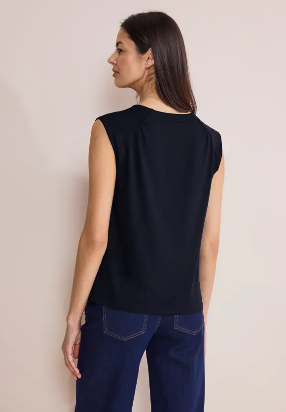 Jersey Top - deep blue