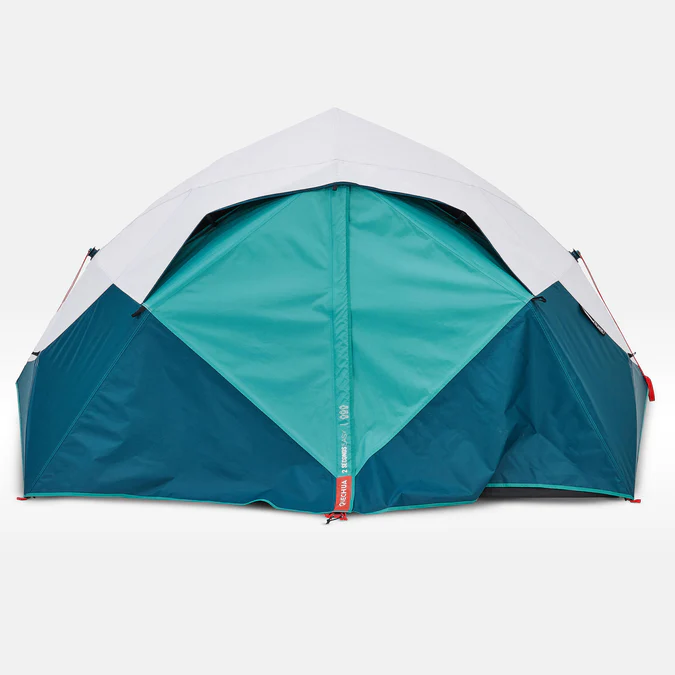 Decathlon Quechua - Barraca de Camping Quechua 2 Second Easy Fresh & Preta Impermeável Pop Up para 3 Pessoas