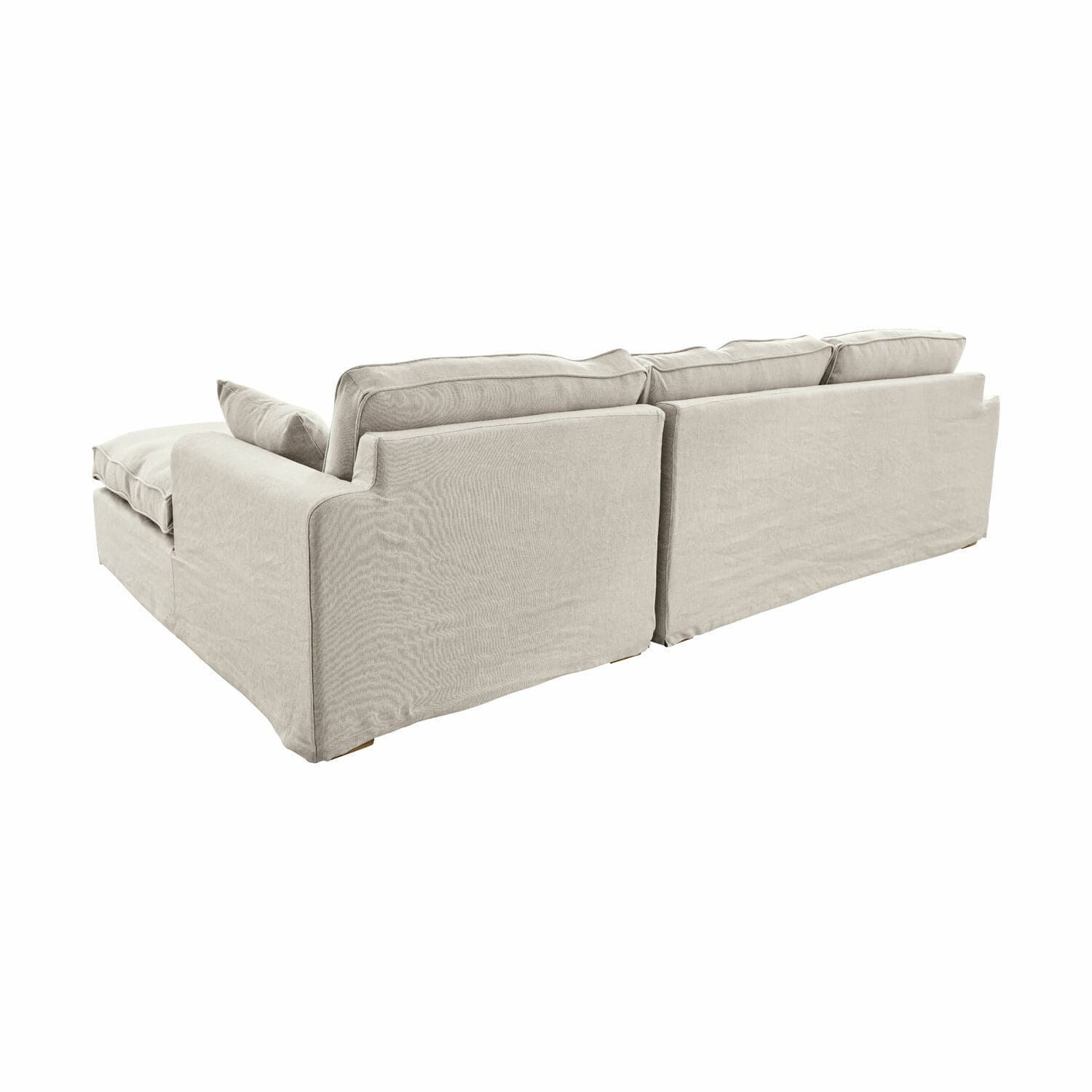 Sofa Seaford Ecksofa rechts | beige
