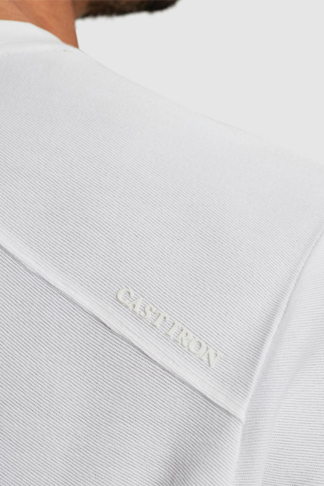 Cast Iron ecru heren t-shirt