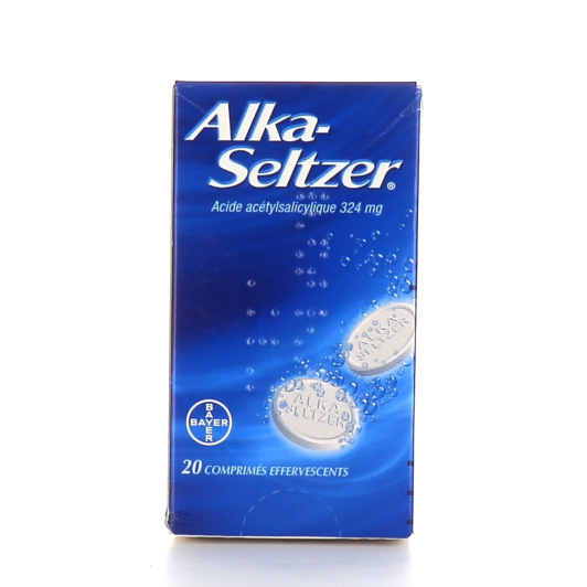 Alka-Seltzer 324mg - comprimés effervescents